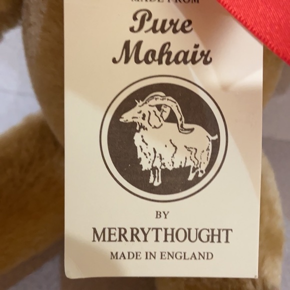 Mohair Teddy Bear 14” MADE IN ENGLAND MaryThought Vintage NWT & original bag - Picture 4 of 12